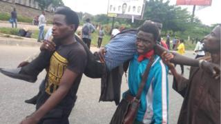 Tori be say plenti Shiites members wound for di kwanta, according to pipo wey dey live for Nyanya axis but we no fit confam di tori now.