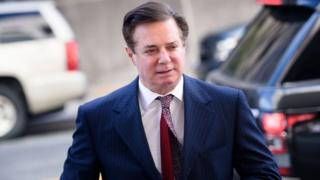 Paul Manafort arrives for a court hearing in Washington DC in June 2018