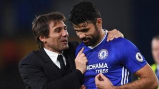 Diego Costa ya zura kwallo 19 a gasar Premier ta bana. Da ce bai zura su ba, da Chelsea ta rasa maki 15