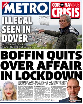 The Metro Wednesday