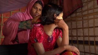 রাখাইনে সহিংসতায় স্বামী, সন্তানের সাথে মা এবং বোনকে হারান দিলদার বেগম।ধর্ষণের শিকার হন নিজে।