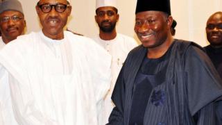 Buhari ati Jonathan