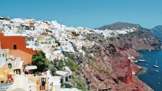 Santorini Adası
