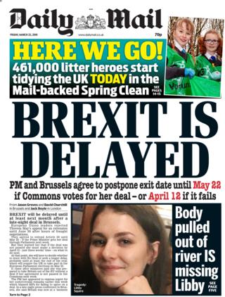 Daily Mail Friday