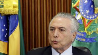 Michel Temer, presidente interino da República