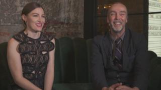 Kelly Macdonald and John Hannah