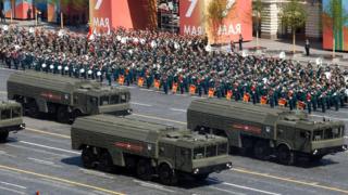 Desfile militar ruso