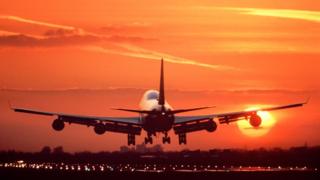 Un Boeing 747.