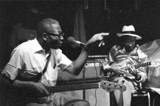 Arkansas bluesman Floyd Jones at B.L.U.E.S, 1979