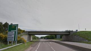 A90 Brechin junction