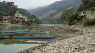 El río Cauca a su paso por Antioquia