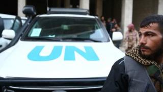 Selon l'ONU, plus de 250 000 personnes sont assiégées dans la ville d'Alep à cause des combats.