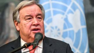 Birleşmiş Milletler Genel Sekreteri Antonio Guterres