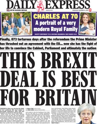 Newspaper Headlines: 'Moment Of Truth' For Brexit Deal - BBC News