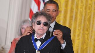 Barack Obama, Bob Dylan