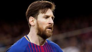 Barcelona forward Lionel Messi