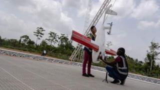 Le premier centre de drones a été ouvert cette semaine à Omenako, à 70 km d'Accra.