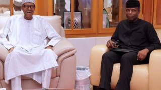 Madaxweyne Buhari iyo ku xigeenkiisa
