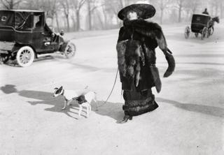 Anna la Pradvina, Bois de Boulogne, 1911