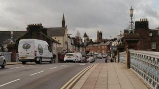 Buccleuch Street bridge