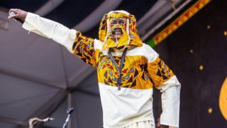 Lagbaja dey perform for New Orleans Jazz Festival