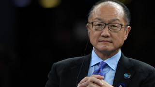   The President of the World Bank, Jim Yong Kim 