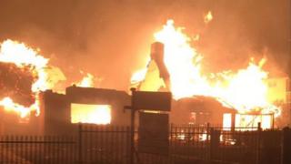 Image result for More than 10,000 evacuated in Coastal resort of Knysna
