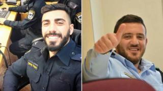 Laba alifle Hail Sattawi (bidix) & gaashaanle Kamil Shanan dhaawacyo ayey u dhinteen