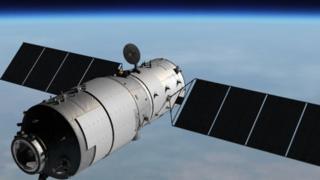 Artwork: Tiangong-1