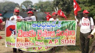 పార్లమెంట్ మార్చ్, రైతులు