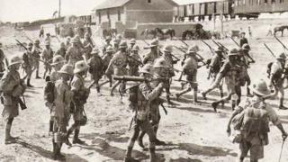 Britaniya qoşunları Bakıda