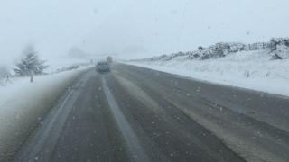 Снег в Абердиншире