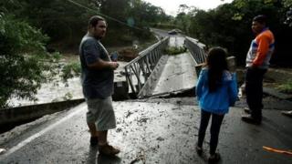Guguwar ta lalata gidaje a garuruwa da kauyuka a Costa Rica da kudancin Nicaragua