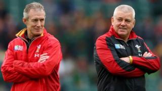 Rob Howley and Warren Gatland