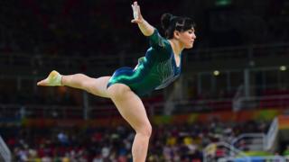 Ginasta Alexa Moreno se apresenta na Rio 2016
