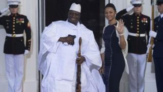 Jammeh vit en exil en Guinée équatoriale.