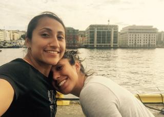 Bianca Sierra y Stephany Mayor