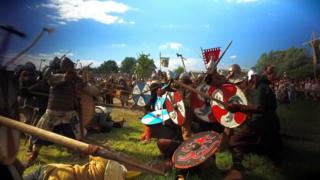reunión vikinga en Wolin