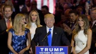 トランプ氏勝利宣言