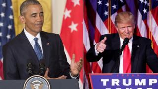 Obama və Trump