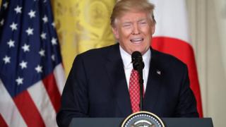 Trump en la Casa Blanca.