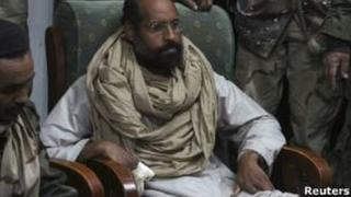 Seif Al-Islam a été condamné à mort pour son rôle dans la répression sanglante de 2011.