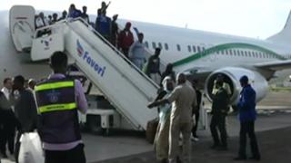Dhalinayaro Soomaali ah oo laga soo celiyay Liibiya