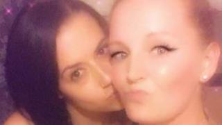 Kelly Case and Katie Anthony