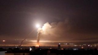 Yadda aka harba makaman roka a tuddan Golan