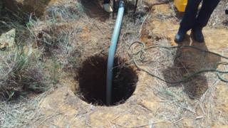 The well where the body of late General Alkali was found