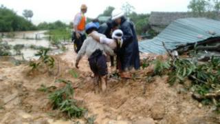 မလတ်တောင်မြေပြိုမှု