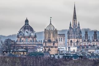 An overcast day in Oxford