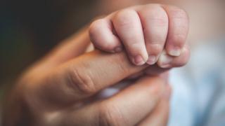 baby hand