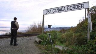 Xudduuda Canada iyo Maraykanka